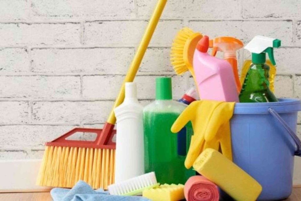 cleaning supplies
